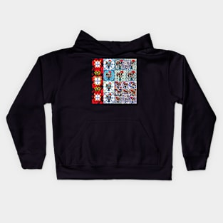 Portuguese folk art Kids Hoodie